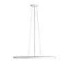 Okrągła płaska lampa wisząca 48cm w kolorze białym Manito Italux PND-72843-480R-36W-WH