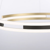 Lampa wisząca matowy okrąg 60cm sterowany pilotem i aplikacją Q-BELUGA Paul Neuhaus 2051-60
