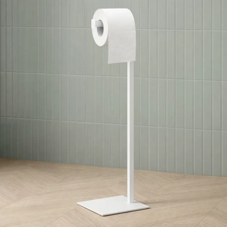 Stojak na papier toaletowy, biały KS-58 PAPER STAND z serii KAJA HOME