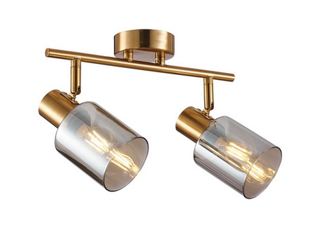 Lampa sufitowa SANTIA  Italux SPL-65342-2-BRO-SG