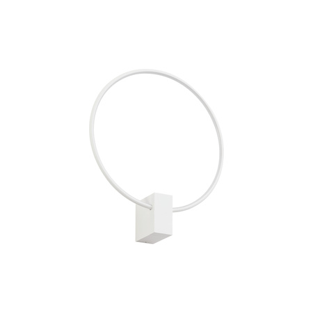 Kinkiet biały okrąg o średnicy 30cm VEXA WHITE 6W LED Tk Lighting 18302
