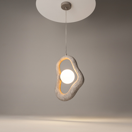 Lampa wisząca o nietypowym kształcie 1xG9 Opus MOD380PL-01GR Maytoni