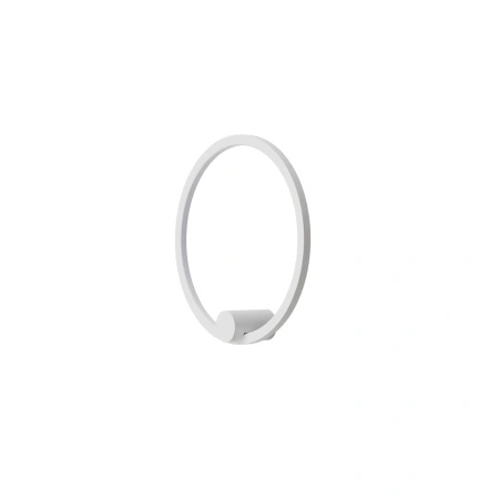 Kinkiet biała obręcz 40cm do łazienki lub salonu Ringa S LED WL0116-S-WH Yaskr