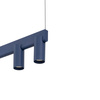 Lampa wisząca podłużna 200cm granatowa z dodatkowym podświetleniem FOURTY LINE LED VIII Nowodvorski 12290