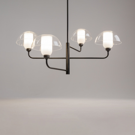 Luksusowa lampa wisząca do salonu Memory MOD177PL-04B Maytoni