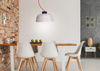 LAMPA WISZĄCA LIVERPOOL II 1 CZERWONY90x26,5x0 Candellux 50101288