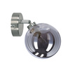 RODIA LAMPA KINKIET SATYNOWY 1X40W G9 KLOSZ GRAFITOWY Candellux 91-20963