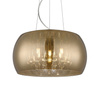 Lampa wisząca złota 40cm Crystal P0076-05L-F7HF Zuma Line