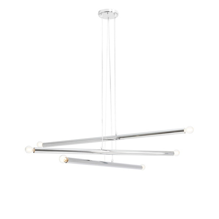 Lampa wisząca chrom TUBO Aldex 1072K4