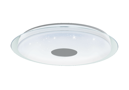 Lampa sufitowa LANCIANO-C LED 77cm Eglo 98769 sterowana pilotem funkcja smart