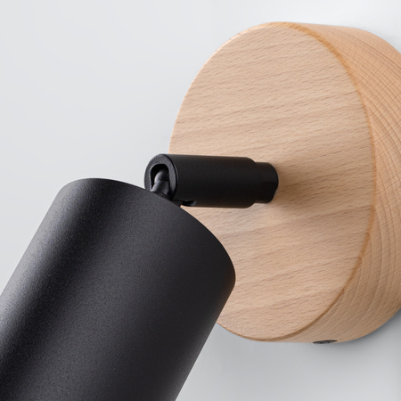 Kinkiet VERDO czarny Sollux SL.1290