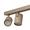 Poczwórna listwa sufitowa w kolorze bezowym 4xGU10 EXO 4 LINE 120 BEIGE AZZARDO AZ6655