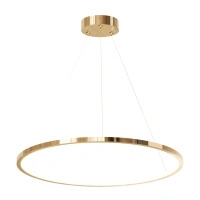 Lampa wisząca złoty pierścień 60cm Ringa LED PL0150-GD Yaskr