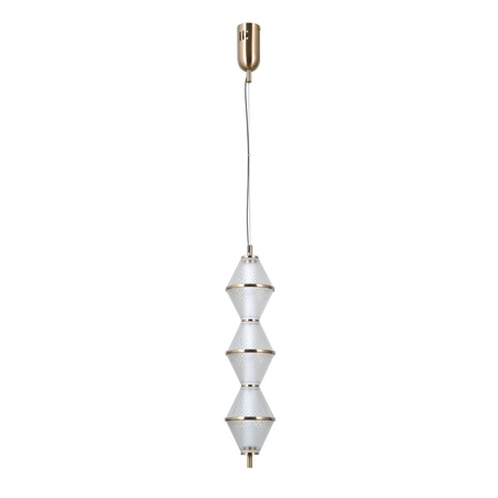 Lampa wisząca Fuente złota LED 3000K Italux PND-34395-3V-HBR