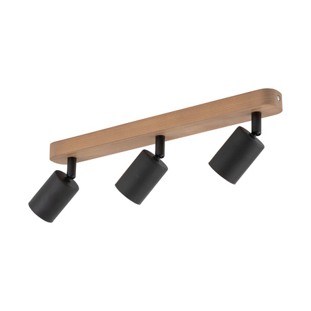 Lampa sufitowa TOP BLACK WOOD TK Lighting 3292