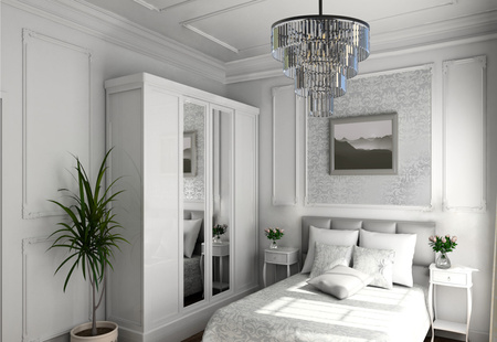 Lampa wisząca CRISTAL L Nowodvorski 7615 7614 kolor do wyboru