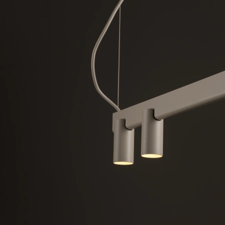 Beżowa lampa wisząca 120cm FOURTY LINE LED Nowodvorski 12405