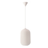 CRESTO lampa wisząca biały 1x40W E27 klosz biały Candellux 31-35462