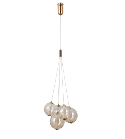Lampa wisząca BUTERO 5 LED Italux PND-34359-5-HBR-AMB