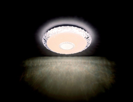 Lampa sufitowa EDDIE LED Globo 48413-40SH sterowana pilotem funkcja smart