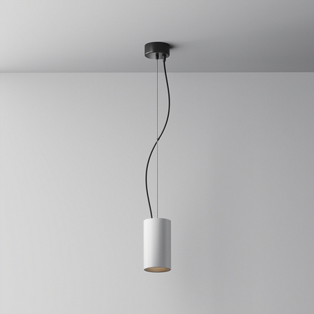 Lampa wisząca tuba biała o średnicy 7,5cm Efir P089PL-15W3K-W Maytoni