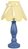 LOLA LAMPA GABINETOWA 1X40W E14 NIEBIESKO ŻÓŁTA Candellux 41-63472