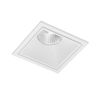 Biała kwadratowa oprawa podtynkowa OKOS 10W CCT SWITCH WH AZZARDO AZ5994