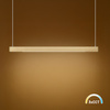 Lampa wisząca LINEA Gold 36W LED 3000K-4000K-5700K Milagro ML1785