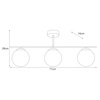 Lampa sufitowa K-5169 z serii GAMMA Kaja Lighting