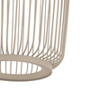 Lampa wisząca druciana z wysokim cylindrycznym beżowym kloszem 1xGX53 KENAI B Nowodvorski 12222