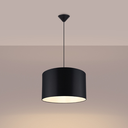 Lampa wisząca NOVA 40 czarna Sollux SL.1406