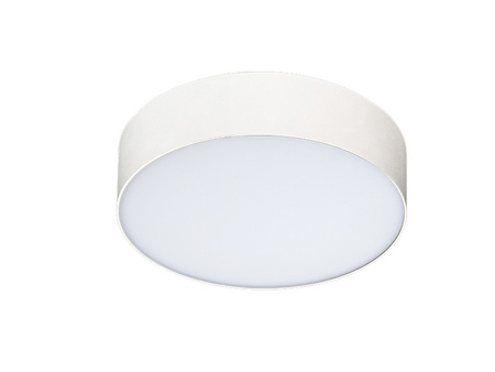 Biały okrągły plafon 22cm LED 3000K MONZA R 22 WH AZZARDO AZ2261