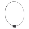 Kinkiet czarny okrąg LED o średnicy 80cm VEXA BLACK 30W Tk Lighting 18310