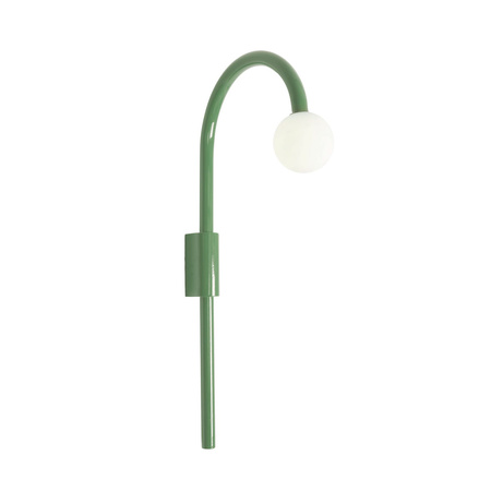 Zielony kinkiet z białą kulą ENIGMA LED 3000K MAXLIGHT W0343