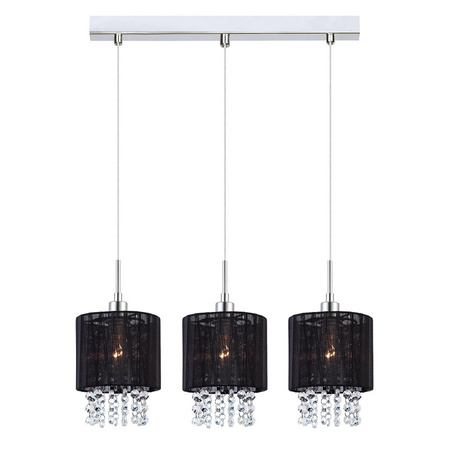 Lampa wisząca ASTRA 3 BLACK Italux MDM1953-3 BK