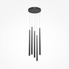 Lampa wisząca CASCADE LED Maytoni czarny MOD132PL-L28BK2