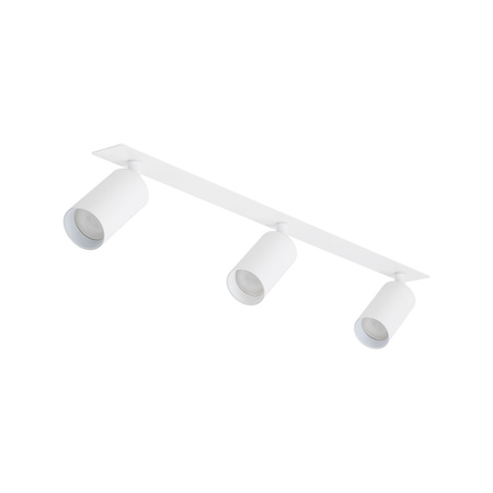 Biała potrójna listwa podtynkowa trzy tuby AMIS WHITE 3XGU10 Tk Lighting 10812