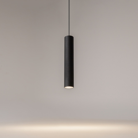 Lampa wisząca tuba czarna o średnicy 5,4cm 1xGU10 Artisan P082PL-GU10-B Maytoni