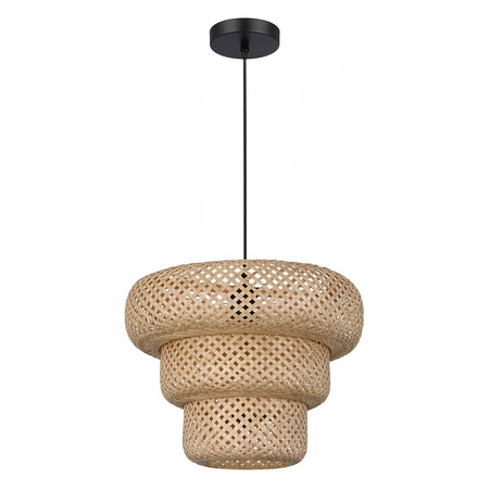 Lampa wisząca z bambusa 1xE27 Tulum Milagro ML2586