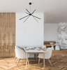 Lampa wisząca czarna SPIDER LED MaxLight P0412