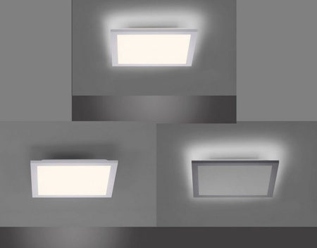 Lampa sufitowa plafon FLAT LED z podświetleniem sufitu Leuchten Direkt 12201-16