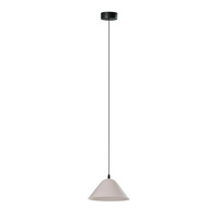 Pojedyńcza lampa wisząca stożkowa LED CAPRI B WH 3000K AZZARDO AZ5648