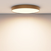 Złota matowa okrągła lampa sufitowa o średnicy 60cm LED 3000K Zon C032CL-90W3K-RD-MG Maytoni