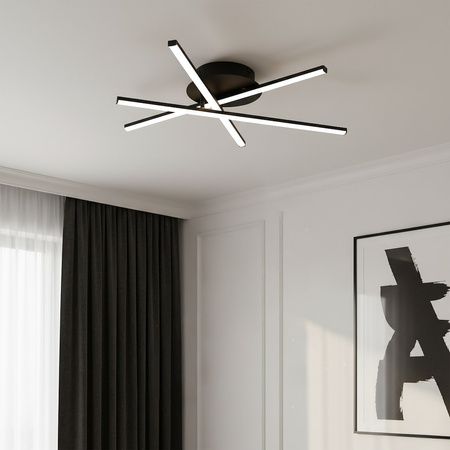 Energooszczędna lampa sufitowa LED Stick 12W 4000K – nowoczesne oświetlenie wnętrza Milagro ML1850