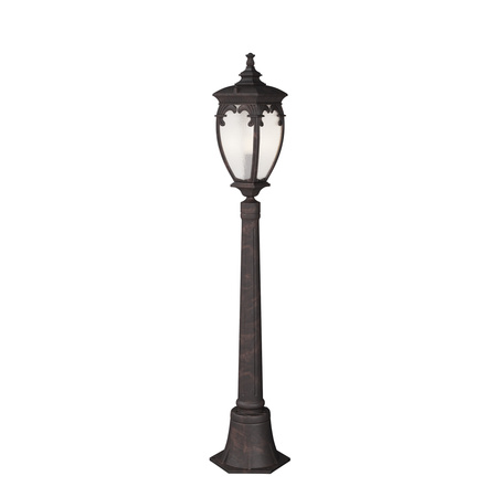 Klasyczna lampa ogrodowa 113cm w kolorze antycznego brązu 1xE27 Fleur O414FL-01BZ1 Maytoni