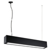 Lampa wisząca Ibros czarna 18W IP20 LED CCT Light Prestige LP-7001/1P 20 BK-63 18 CCT