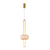 Lampa wisząca cienka tuba z kloszem PURAS D 15W LED 3000K Candellux Studio 31-50588