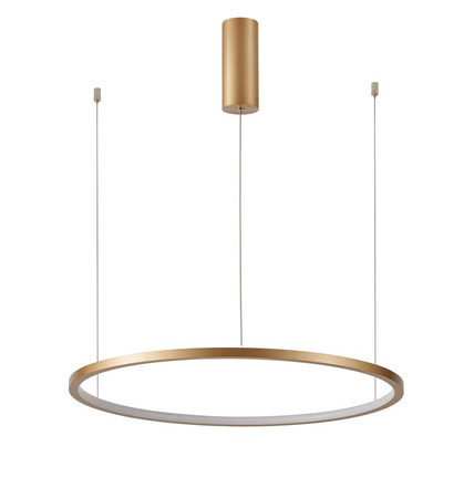 Lampa wisząca złota VINOLA 100cm LED Italux PND-56135B-100RPP-GD-3KS4K-TRDIMM