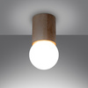 Lampa sufitowa oprawa drewniana BOOMO 12 Sollux SL.1191