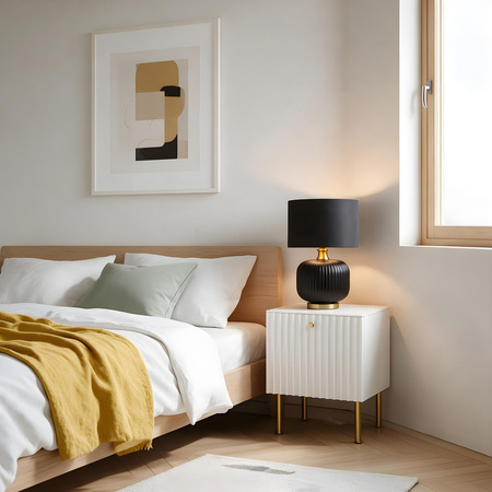Lampa stołowa Tamiza 48 cm czarna 1xE27 Light Prestige LP-1515/1T small black